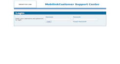 Desktop Screenshot of mobilinkgsm.supportpad.com